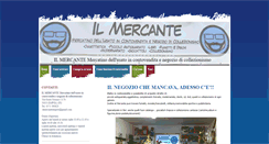 Desktop Screenshot of ilmercanteempoli.com